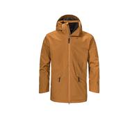 SCHÖFFEL Parka invernale da uomo Malkay con cappuccio senape | 46
