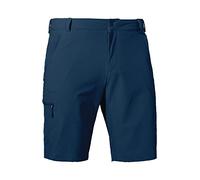 Schöffel Uomo Pantaloncini Folkstone, Versatile Corto Pantaloni da Trekking con Regolabile Confederazione, Pantaloni Outdoor con Pratici Borse, Abito Blues, 50