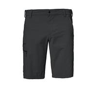 Schöffel Uomo Pantaloncini Folkstone, Versatile Corto Pantaloni da Trekking con Regolabile Confederazione, Pantaloni Outdoor con Pratici Borse, Asfalto, 46