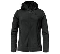 SCHÖFFEL Giacca in pile da donna Milagle con cappuccio nero | 44