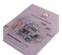 Schoellershammer Duria VF5003365 - Carta da disegno liscia, formato A4, 200 g/mq, 20 fogli, colore: bianco