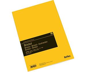 Schoellershammer Reflex Blocco Bristol A3 29,7x42 cm | 180 g/m² | 50 Fogli | Carta Liscia per Pennarelli, Fineliner, Penna, Matita e Inchiostro