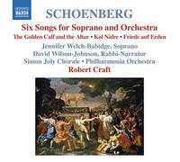 Arnold Schoenberg – Sei Lieder per soprano e orchestra – CD – NAXOS