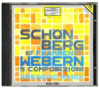 Schoenberg Arnold - Frammenti X Pf, 3 Klavierstucke