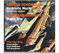 Schoenberg/Babadjanian/Trio Co - Verklarte Nacht/Piano Trio