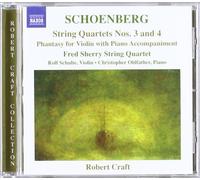 Schoenberg: String Quartets Nos. 3 & 4 / Phantasy for Violin & Piano, Op. 30, 37, 47 (2010-09-28)