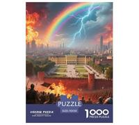 Schönbrunn Palace 1000 Pezzi Puzzle Romantico Regalo Building Per Adulti A Partire Dai 14 Anni Confezione Di Alta Qualità Sfide Extra Divertenti Intrattenimento Creativo 70x50cm/1000pcs