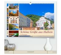 Schöne Grüße aus Hallein (hochwertiger Premium Wandkalender 2026 DIN A2 quer), Kunstdruck in Hochglanz: Beeindruckende Impressionen aus Hallein im schönen Tennengau
