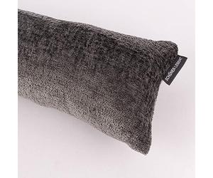 SCHÖNER LEBEN. Paraspifferi Soft Teddy Deluxe, colore grigio, diverse misure, a scelta: 130 cm di lunghezza