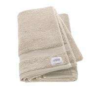 SCHÖNER WOHNEN Asciugamano Bagno Beige 70x140cm - super assorbente - asciugamano di lusso - Telo mare 100% cotone - combinabile come set di asciugamani - spugna per bambini - Oeko-Tex