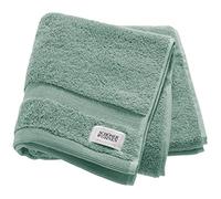 SCHÖNER WOHNEN Asciugamano Viso 50x100 - Verde - altamente assorbente - 100% cotone - Piccolo Telo de Doccia per Ospiti e Mani - bambino in spugna - Oeko-Tex - 500g/m2 - Hotel e B&B