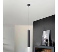 SCHÖNER WOHNEN-Kollektion Lampada a sospensione DANTE, nera, a 1 luce, Ø 6 cm, metallo, GU10 SCHÖNER WOHNEN-Kollektion