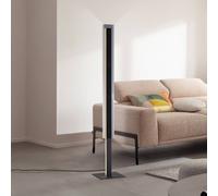 SCHÖNER WOHNEN Lampada LED da pavimento Lena, ferro, nero, dimmerabile Schöner Wohnen