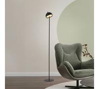 Schöner Wohnen Lampada LED da pavimento ricaricabile Bellis, nera, IP54 Schöner Wohnen