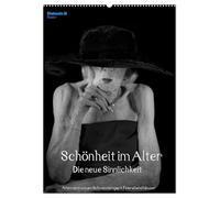 Schönheit im Alter - Die neue Sinnlichkeit (Wandkalender 2026 DIN A2 hoch), CALVENDO Monatskalender: Seniorenmodels mit über 80 Jahre zeigen nackte Haut.