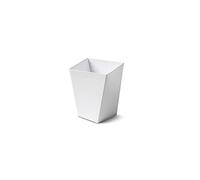 SCHÖNHUBER FRANCHI: Set 25 Coppette Monouso in Plastica Bianca | Ideali per Buffet, Feste e Catering | Resistenti e Eleganti- dimensioni 5x5 h 4,5 cm