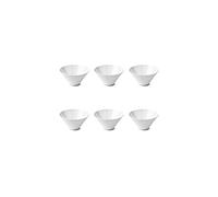 SCHÖNHUBER FRANCHI: Set 30 Ciotoline coppette Monouso in Plastica Bianca Ideali per Buffet, Feste e Catering Hotel Pasticcerie Resistenti e Eleganti- diametro 10.8 cm h 5 cm