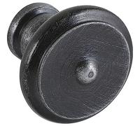 SCHÖRGHOFER & FREHE Pomello per mobili Duke Ø 25 mm - Pomello per mobili - Pomello rustico in ferro stagnato