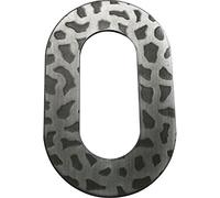 'schoess cucina casa numero numero "0, in ferro battuto, antico, altezza: 120 mm, 1 pezzi, zincato nero, 2903000, 2903000