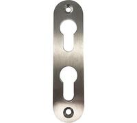 SCHÖSSWENDER SCH274806 Rosetta Ovale con 2 Fori, in Acciaio Inox Opaco
