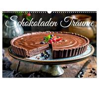Schokoladen Träume (Wandkalender 2027 DIN A3 quer), CALVENDO Monatskalender: Ein Genusskalender für Liebhaber feiner Schokoladen Versuchungen