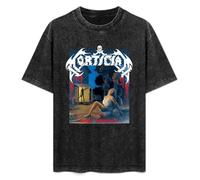 Schol Mortician Chainsaw Dismemberment Death Metal Washed Round Neck Men Women Tee Shirt Size M