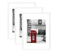 Scholar Tree Cornici bianche set di 3, 30 x 40 cm, cornice per poster, montaggio a parete