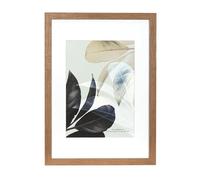 Scholar Tree Cornici per foto A3 marroni, cornici in legno A3 con passepartout per cornice A4, montaggio a parete