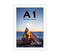 Scholar Tree Cornici per foto in legno bianco A1 (59,4x84,1 cm), per montaggio a parete