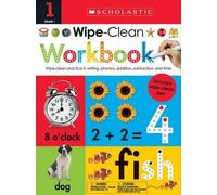 Scholastic First Grade Wipe-Clean Workbook: Scholastic Early (Copertina rigida)