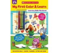 Scholastic My First Color & Learn Learning Skills Workbook (Tascabile)