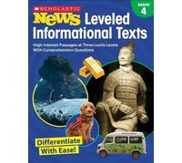 Scholastic News Leveled Informational Texts: Grade 4 (Tascabile)
