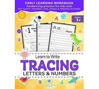 Scholastic Pand Learn to Write Tracing Letters & Numbers, Early Lear (Tascabile)