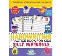 Scholastic Panda Educ Handwriting Practice Book for Kids Silly Sent (Tascabile)