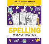 Scholastic Panda Educatio Spelling Weekly Practice for 1st 2nd Grad (Tascabile)