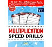 Scholastic Panda Education Multiplication Speed Drills (Tascabile)