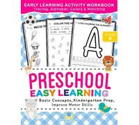 Scholastic Panda Education Preschool Easy Learning Activity Workbook (Tascabile)