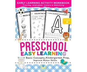 Scholastic Panda Education Preschool Easy Learning Activity Workbook (Tascabile)