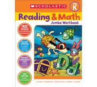 Scholastic Reading & Math Jumbo Workbook Grade Pre-k