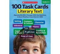 Scholastic Scholastic Teaching Resource 100 Task Cards: Literary Tex (Tascabile)