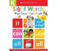 Scholastic Sight Words: Scholastic Early Learners (Wipe-Clean (Libro di cartone)