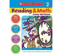 Scholastic Teaching Resources Reading & Math Jumbo Workbook: Grade 2 (Tascabile)
