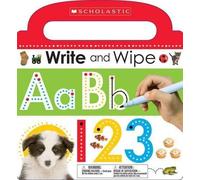 Scholastic Write and Wipe ABC 123: Scholastic Early Learners (Libro di cartone)