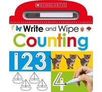 Scholastic Write and Wipe Counting: Scholastic Early Learners (Libro di cartone)