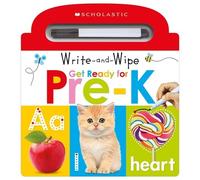 Scholastic Write and Wipe Get Ready for Pre-K: Scholastic Ear (Libro di cartone)