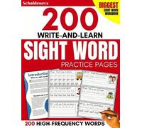 Scholdeners 200 Write-and-Learn Sight Word Practice Pages (Tascabile)