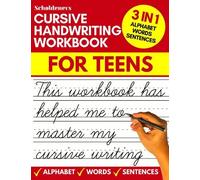 Scholdeners Cursive handwriting workbook for teens (Tascabile)