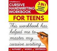 Scholdeners Cursive handwriting workbook for teens (Tascabile)
