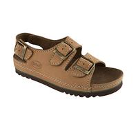 Scholl Air Bag Back Strap, Scarpe da lavoro per settore medico Unisex - Adulto, Marrone, 46 EU