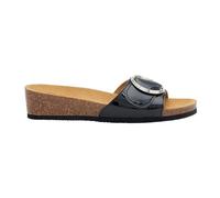 Scholl Amalfi Mule, Sandali Donna, Nero, 36 EU